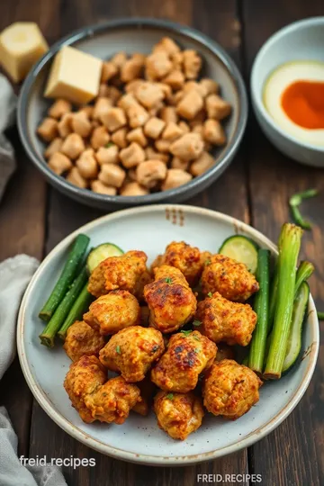 Crispy Fried Chicken & Courgette Quick Meal steps