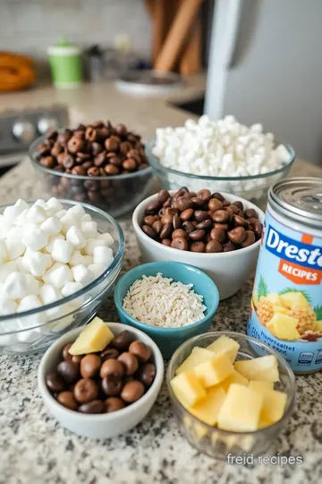 Cookie Salad Recipe ingredients