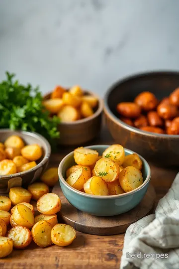 Crispy Air-Fried Baby Potatoes: A Golden Delight ingredients