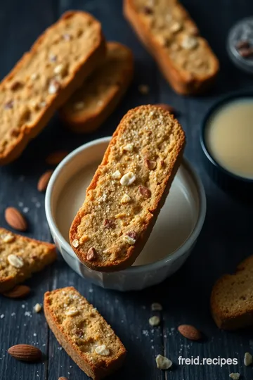 Crispy Almond & Orange Gluten-Free Biscotti presentation