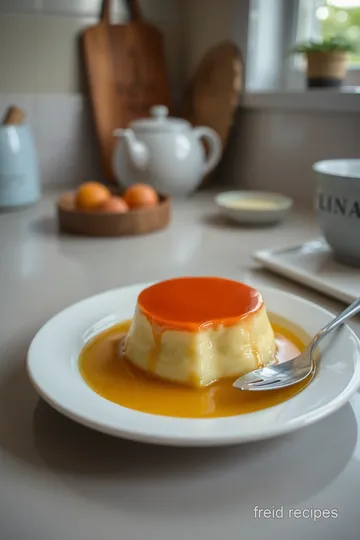 Decadent Vanilla Flan Recipe steps