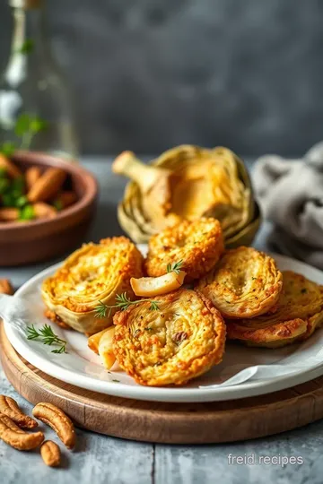 Fried Artichokes - A Crispy Delicious Appetizer ingredients