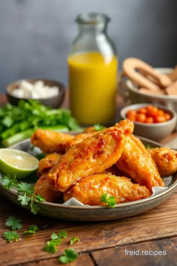 Air Fryer Chicken Wings: Crispy & Flavorful ingredients