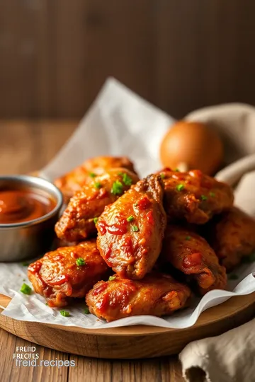 Air Fryer Chicken Wings: Crispy & Flavorful presentation