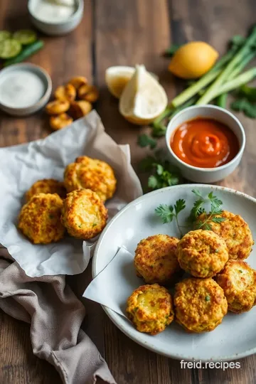 Fried Courgette Pakoras with Spicy Flavor steps