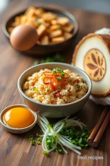 Fried Rice Egg Delight in 20 Minutes ingredients