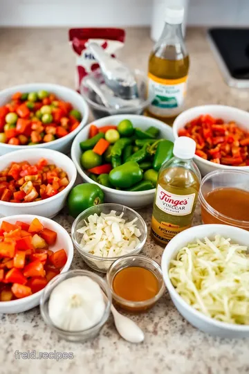 Southern Chow Chow Relish ingredients