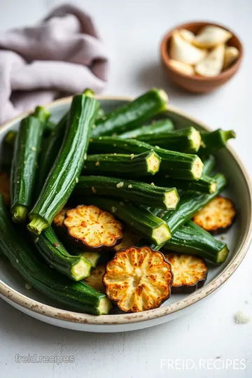 Flash-Fried Courgettes with Garlic Flavor steps