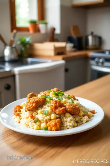 Chicken & Egg Fried Rice steps