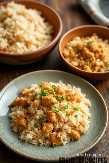 Spicy Chicken Fried Rice steps