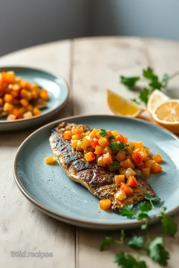 Pan-Fried Mackerel with Citrus Salsa steps