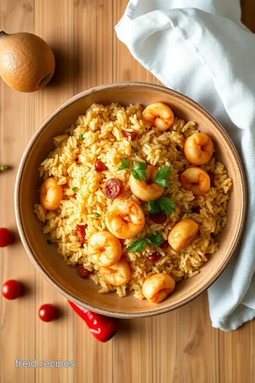 Quick Paella Fried Rice: 10-Minute Delight ingredients