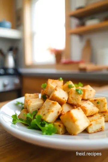 Tauhu Goreng (Fried Tofu) steps