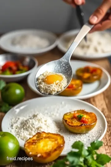 Fried Green Tomatoes with Ripe Tomato Salsa steps