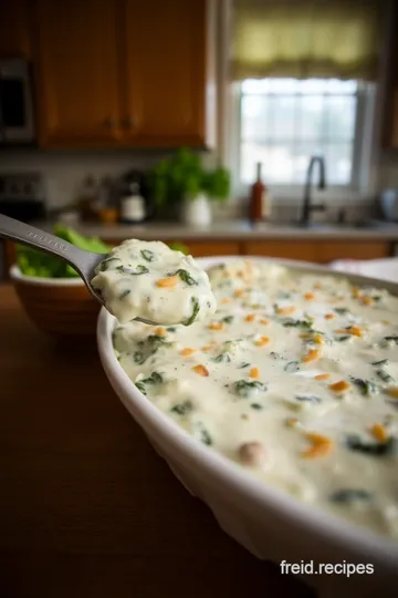 Gluten-Free Cream Cheese Spinach Dip steps