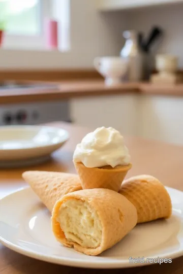 Gluten Free Ice Cream Cones steps