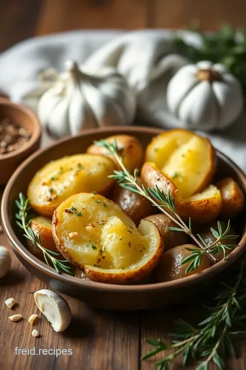 Baked Baby Potatoes with Garlic & Herbs ingredients