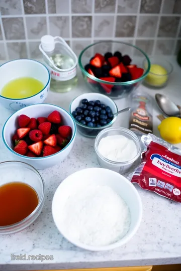 Guilt-Free Berry Jelly: Your New Favorite Sugar Free Delight! ingredients