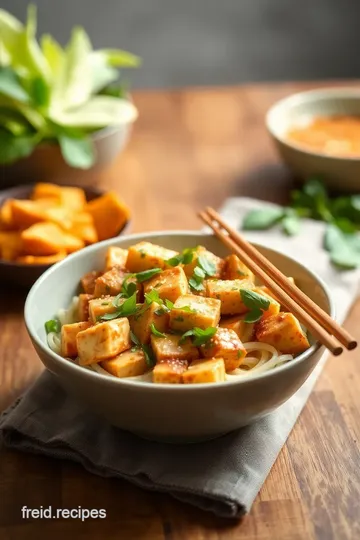 Quick & Healthy Stir-Fry Tofu Pad Thai steps