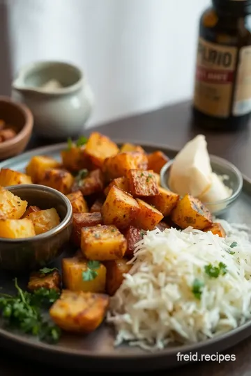 Sauteed Potatoes Tangy Chaat Delight ingredients