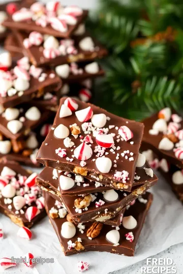 Festive Christmas Bark presentation