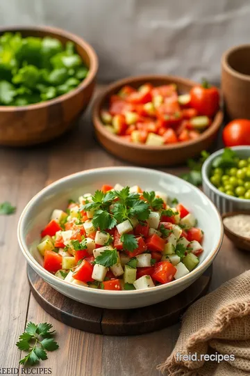 Fattoush Salad Recipe steps