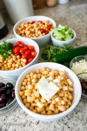 Trader Joe s Mediterranean Chickpea Salad ingredients