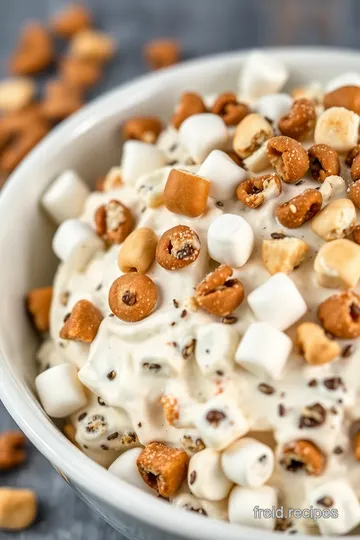 Delicious Cookie Salad presentation