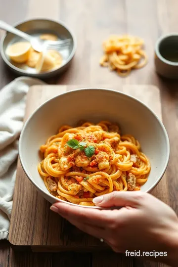 Quick Harissa Cauliflower Pasta Recipe steps