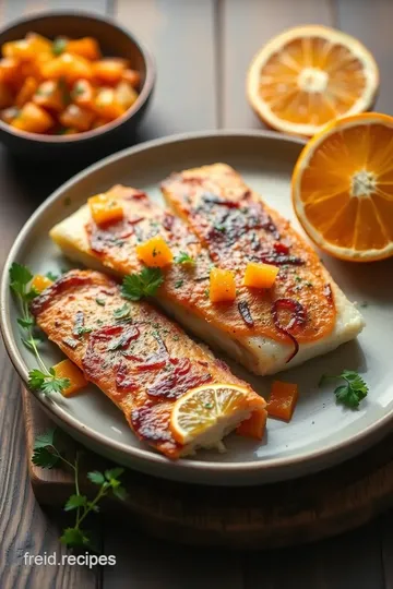 Delicious Pan-Fried Mackerel with Fresh Orange Salsa steps