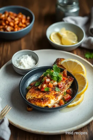 Crispy Pan-Fried Mackerel with Refreshing Salsa steps