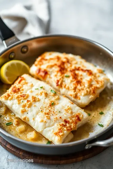 Pan-fried White Fish with Polenta & Orange Crust steps