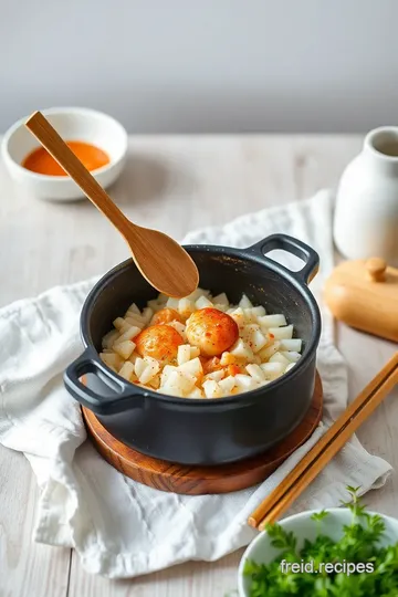 Korean-Style Rice Pot: A Quick and Flavorful Delight steps