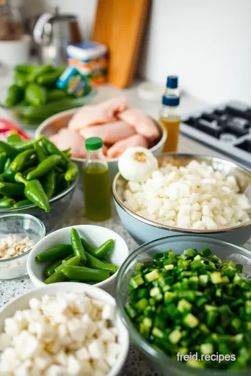 Green Chili Chicken Soup ingredients