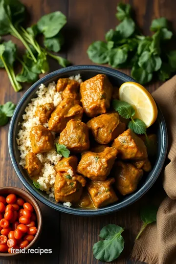 Quick Lamb Spinach Curry in 30 Minutes ingredients