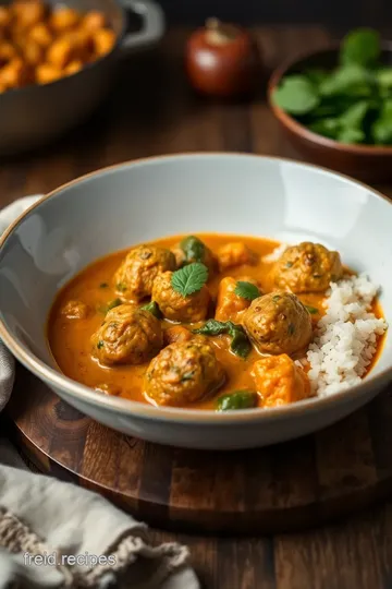 Quick Lamb Spinach Curry in 30 Minutes presentation