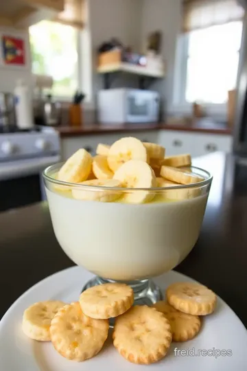 Vanilla Pudding with Bananas and Vanilla Wafers steps