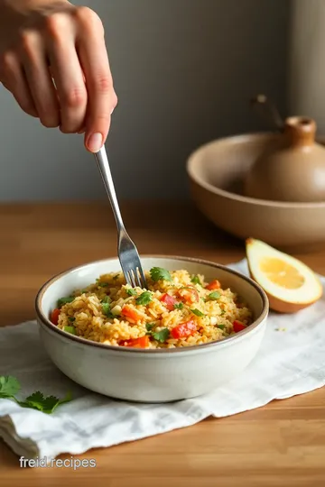 Veggie Egg-Fried Rice steps