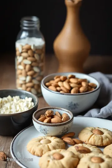 Chewy Almond Cookies That Will Melt in Your Mouth ingredients