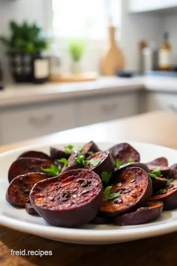 Roasted Purple Sweet Potatoes steps