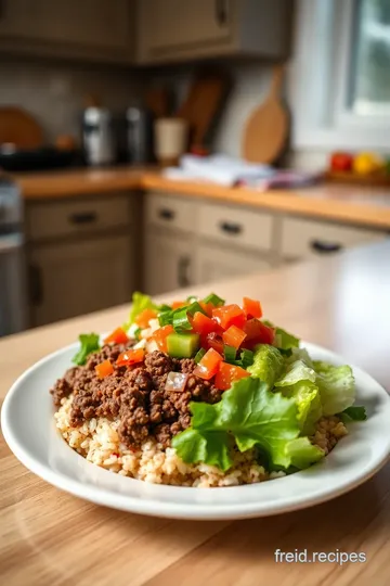 Delicious Taco Bowl Recipe steps