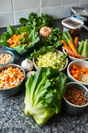 Escarole Bean Soup ingredients