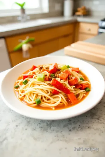 Fideo Soup with Vegetables and Chicken steps