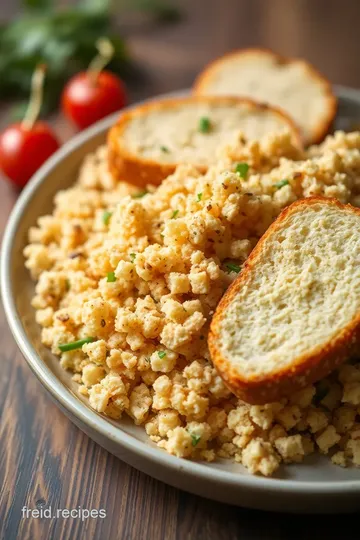 Savory Shar Gluten Free Breadcrumbs presentation