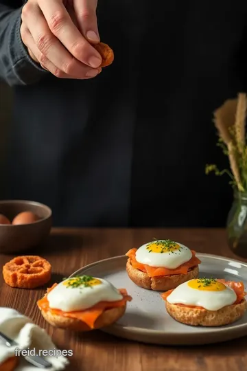 Poached Egg Smoked Salmon Bagel Delight steps