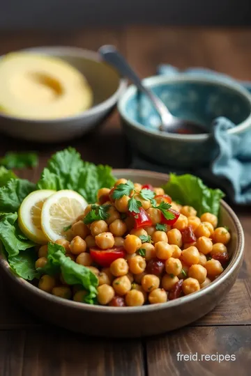 Easy Smoky Chickpea Salad Recipe steps