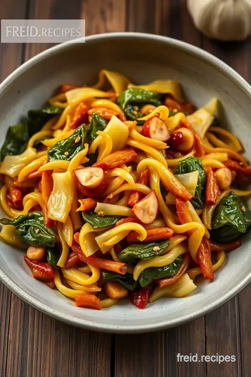 Stir-fried Savoy Cabbage with Garlic Delight steps