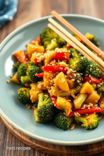 Stir-Fried Broccoli with Coconut steps