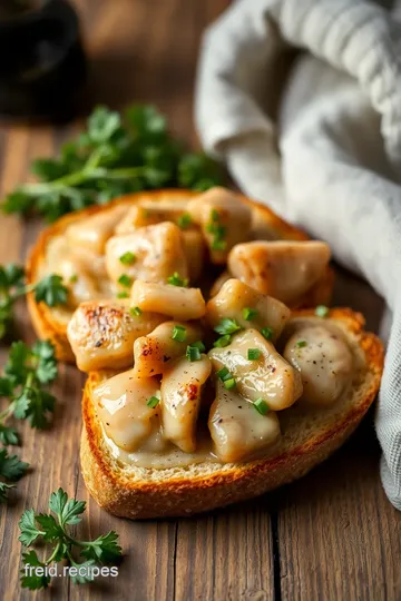 Sautéed Chicken Livers on Crispy Toast ingredients