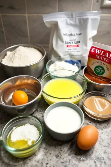 Sweet and Sticky Gluten Free Monkey Bread ingredients